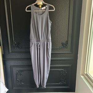 New York & Company Gray Jumpsuit